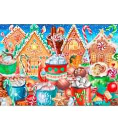 Puzzle Bluebird Zuckerstangen Und Kakao 1000-teiliges