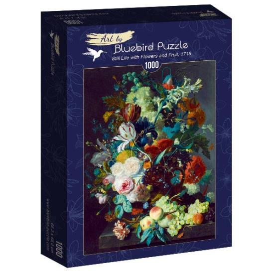 Bluebird Stillleben mit Blumen und Früchten Puzzle 1000 Teile