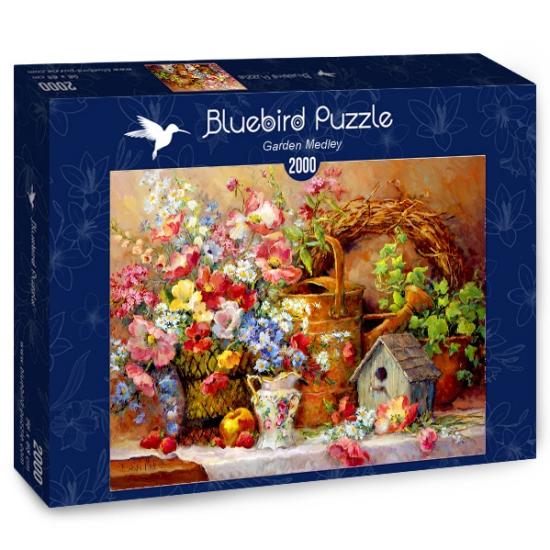 Bluebird Still Life Garden Puzzle 2000 Teile