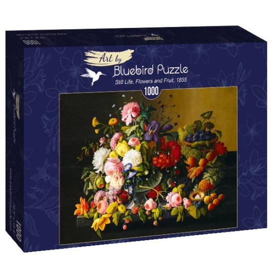 Bluebird Stillleben, Blumen und Früchte Puzzle 1000 Teile