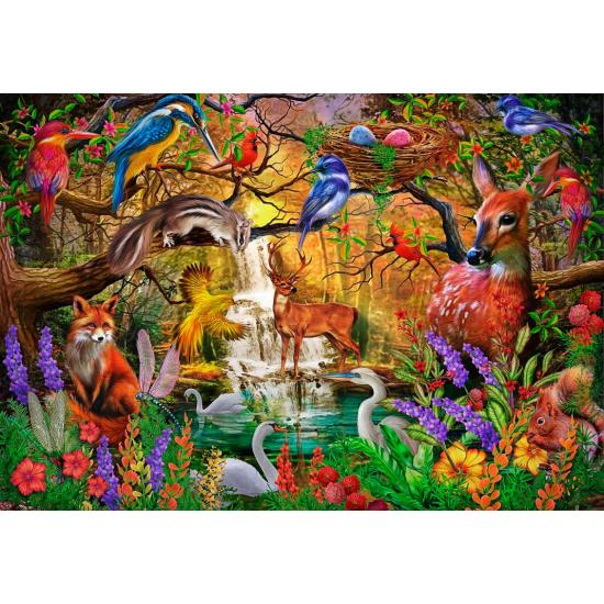 Puzzle Bluebird Goldener Wald 1000-teiliges Puzzle Bluebird Goldener Wald 1000-teiliges