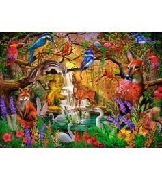 Puzzle Bluebird Goldener Wald 500 Teile