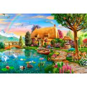 Bluebird Lakeside Cabin Puzzle 1000 Teile