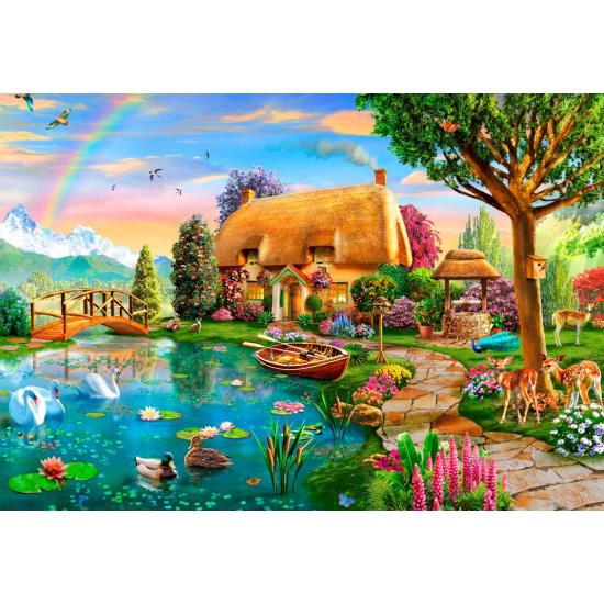 Bluebird Lakeside Cabin Puzzle 1000 Teile