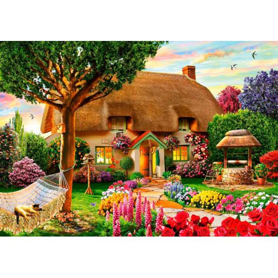 Bluebird Thatched Cottage Puzzle 1000 Teile