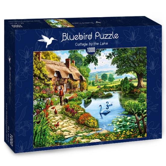 Bluebird Cabin on the Lake Puzzle 1000 Teile