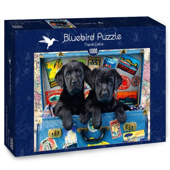 Bluebird Travelling Black Cubs Puzzle 1000 Teile