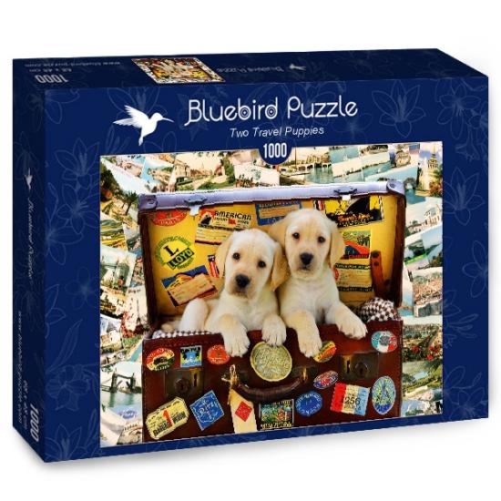Bluebird Traveling Puppies Puzzle 1000 Teile