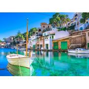 Puzzle Bluebird Cala Figuera Fischerhafen, Mallorca 500 Teile