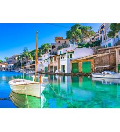 Puzzle Bluebird Cala Figuera Fischerhafen, Mallorca 500 Teile