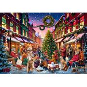 Puzzle Bluebird Weihnachtsstraße 2000 Teile