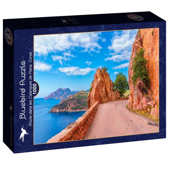Puzzle Bluebird Path in den Calanques von Piana, Korsika von 100