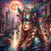 Puzzle Bluebird Karneval In Venedig 1000 Teile
