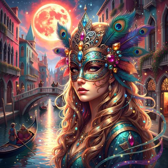 Puzzle Bluebird Karneval In Venedig 1000 Teile