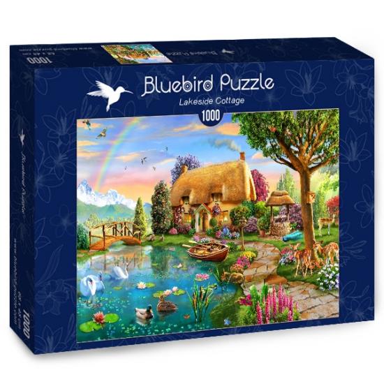 Bluebird Country House by the Lake Puzzle 1000 Teile