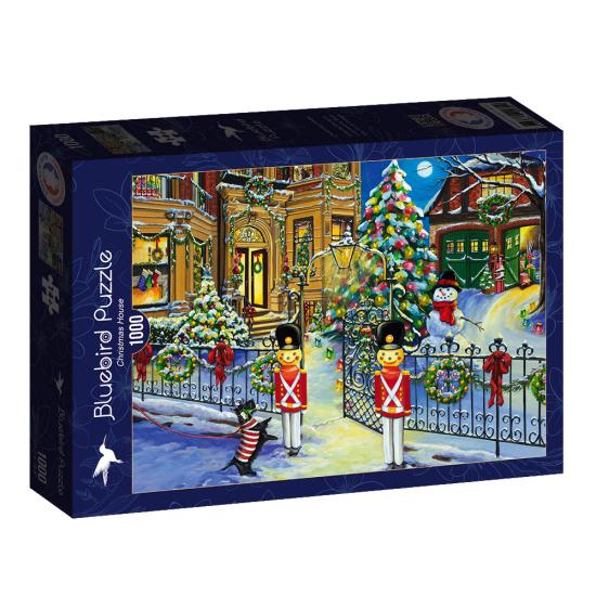 Bluebird Weihnachtshaus-Puzzle 1000 Teile
