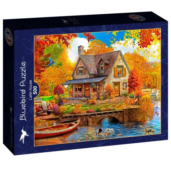 Puzzle Bluebird Haus am See 500 Teile Puzzle Bluebird Haus am See 500 Teile