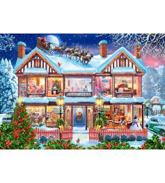 Puzzle Bluebird Weihnachtshaus 2000 Teile