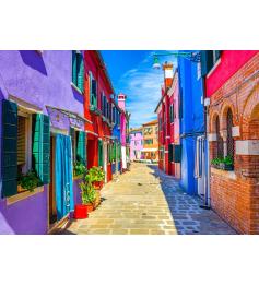 Puzzle Bluebird Maisons Colorées, Burano 500 Teile