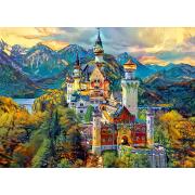 Bluebird Schloss Neuchswanstein Puzzle 1000 Teile