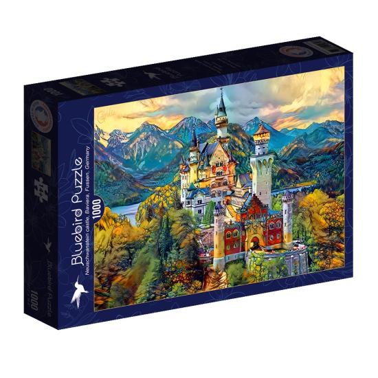 Bluebird Schloss Neuchswanstein Puzzle 1000 Teile