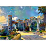 Bluebird Castle of Sta Cecilia Guanajuato Puzzle mit 1000 Teilen
