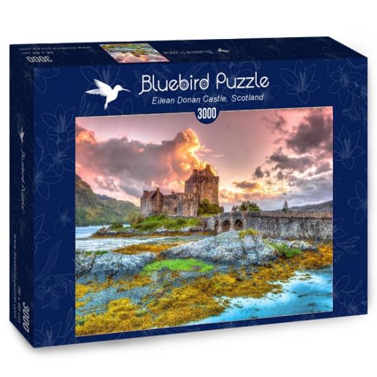 Bluebird Castle Eilean Donan, Schottland 3000-teiliges Puzzle