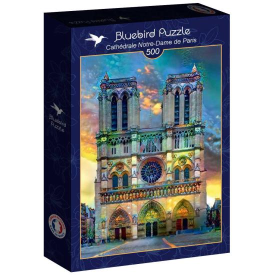 Puzzle Bluebird der Kathedrale Notre Dame, 500 Teile