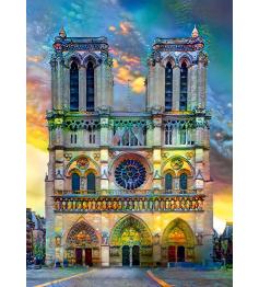Bluebird Kathedrale Notre Dame, Paris 1000 Teile Puzzle