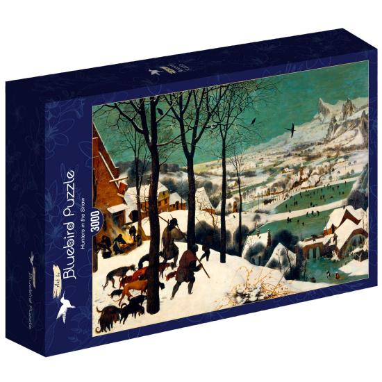 Bluebird Hunters in the Snow Puzzle 3000 Teile