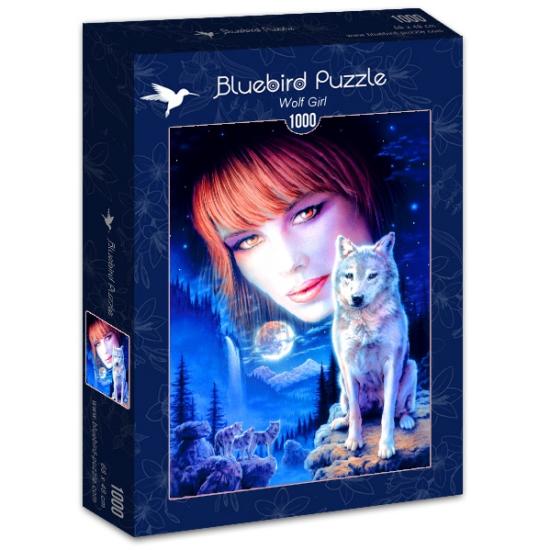 Bluebird Wolf Girl Puzzle 1000 Teile