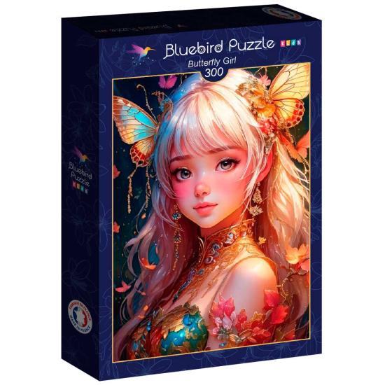 Puzzle Bluebird Schmetterlingsmädchen XXL 300 Teile