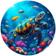 Puzzle Bluebird Rundes Sous L'Ocean 501 Teile