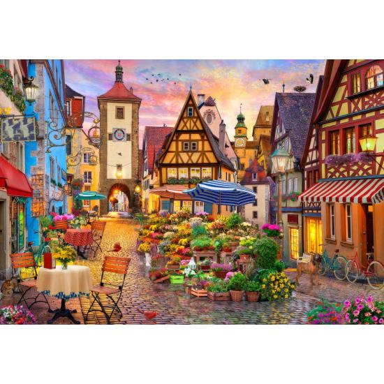 Puzzle Bluebird Bayerische Stadt 1000 Teile