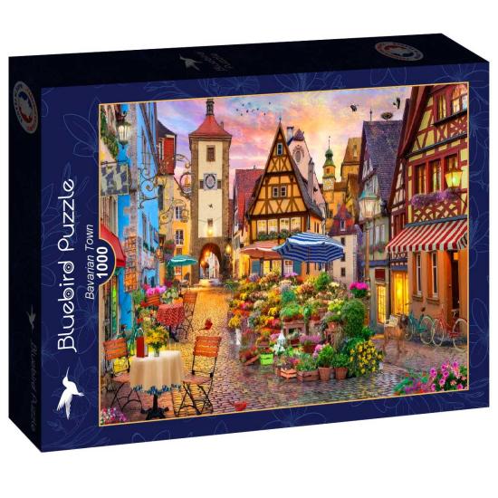 Puzzle Bluebird Bayerische Stadt 1000 Teile