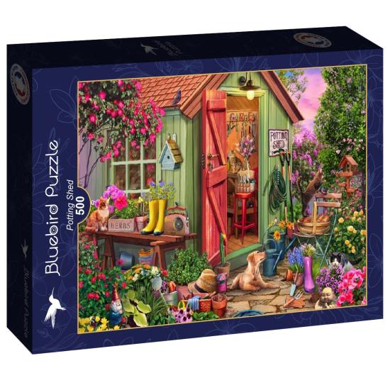 Puzzle Bluebird Geräteschuppen 500 Teile