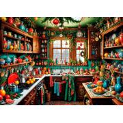 Puzzle Bluebird Landhausküche Weihnachten 1500 Teile