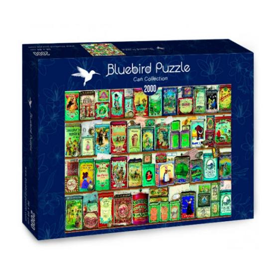 Puzzle Bluebird Latasl Sammlung von 2000 Teilen