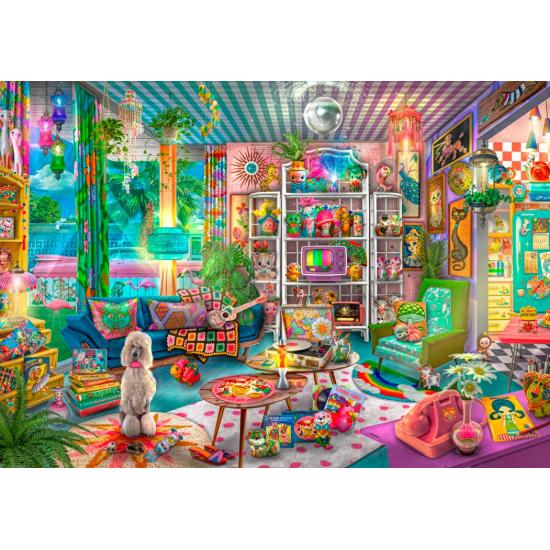 Puzzle Bluebird Kollektor Kitschy Cute 2000 Teile Puzzle Bluebird Kollektor Kitschy Cute 2000 Teile