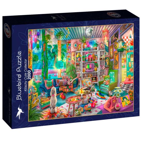 Puzzle Bluebird Kollektor Kitschy Cute 2000 Teile Puzzle Bluebird Kollektor Kitschy Cute 2000 Teile