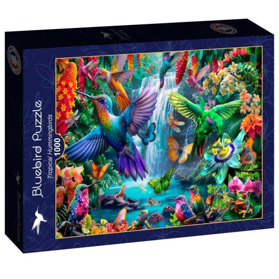 Puzzle Bluebird Tropische Kolibris 1000 Teile