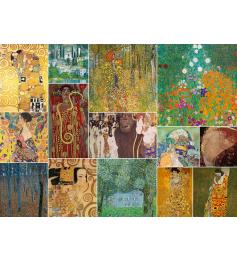 Gustav Klimts Bluebird Collage Puzzle mit 6000 Teilen