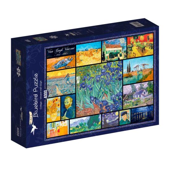 Bluebird Collage Puzzle von Vincent Van Gogh mit 4000 Teilen Bluebird Collage Puzzle von Vincent Van Gogh mit 4000 Teilen