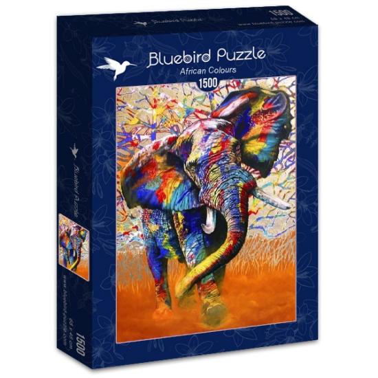 Bluebird Puzzle Afrikanische Farben 1500 Teile
