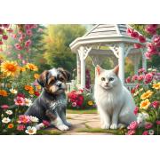 Puzzle Bluebird Gefährten Im Garten 1000 Teile