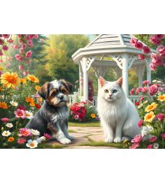 Puzzle Bluebird Gefährten Im Garten 1000 Teile