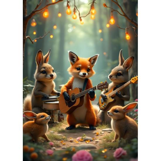 Puzzle Bluebird Konzert Im Wald XXL 300 Teile