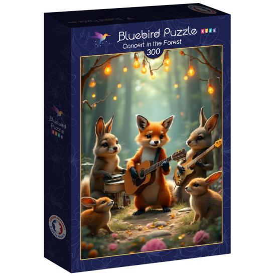 Puzzle Bluebird Konzert Im Wald XXL 300 Teile