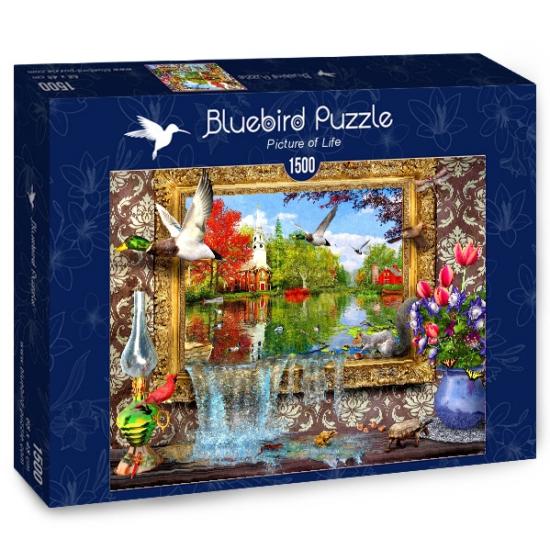 Bluebird Bild des Lebens Puzzle 1500 Teile