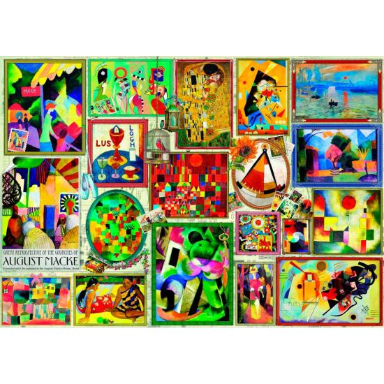 Bluebird Puzzle Berühmte Gemälde 3000 Teile Bluebird Puzzle Berühmte Gemälde 3000 Teile